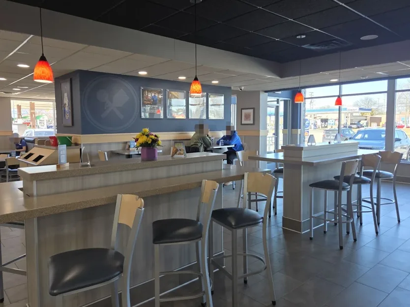 Pendant lighting installed by Wolverine Electric Company at Culver's, Clawson